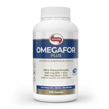 Imagem de Omegafor Plus EPA e DHA Ultra Concentração 240 Cápsulas Vitafor