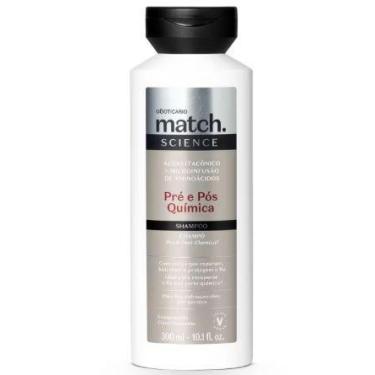 Imagem de Shampoo Match Science Pré e PósQuímica 300ml - O Boticário