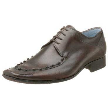 Imagem de STEVEN by Steve Madden Nobhil Fashion Vestido masculino com cadarço, Marrom escuro, 7.5 M
