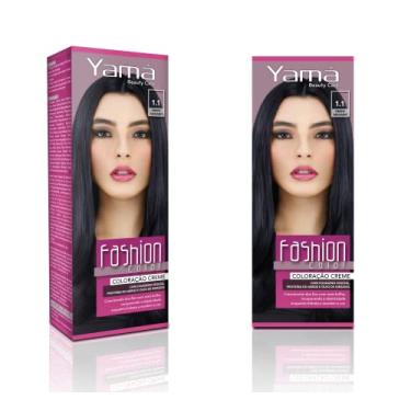 Imagem de Mini Kit Fashion Color N. 1.1+Ox.20Vol 60 ml-New, Yama, Rosa