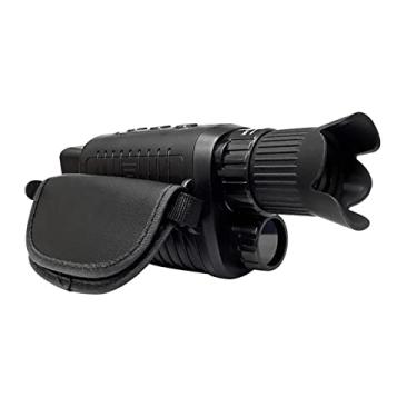 Imagem de lifcasual Monocular de visão noturna ao ar livre IR Monóculos digitais infravermelhos Tela TFT de 1,5 polegadas Vídeo de alta definição Foto 4X Zoom digital 150-1000M Visualização totalmente escura para