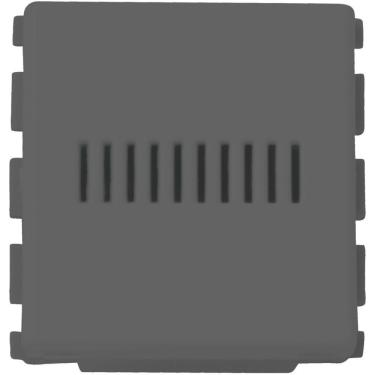 Imagem de Módulo Campainha Cigarra Eletrônica Bivolt Tramontina Grafite Tramontina