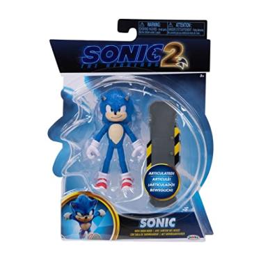 Imagem de Sonic the Hedgehog 2 The Movie 4" Articulated Action Figure Collection (Sonic)