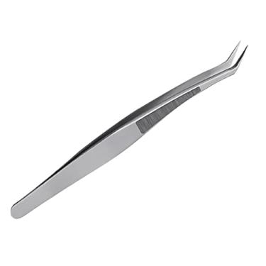 Imagem de TECKEEN Crafts Model Building Tools Steel Tweezers + Rubber Tips Case,Model Repair Accessories
