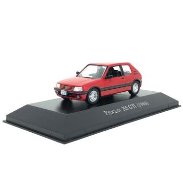 Imagem de Miniatura Carro Peugeot 205 gti (1986) - Vermelho - 1:43 - Ixo