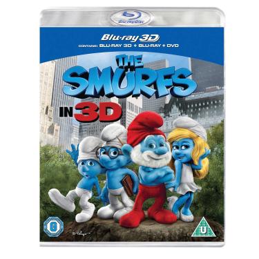 Imagem de The Smurfs (Blu-ray 3D + Blu-ray + DVD) [2011] [Region Free]