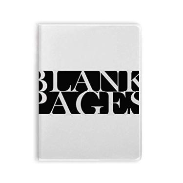 Imagem de Caderno de páginas em branco com estampa de personagens elegantes