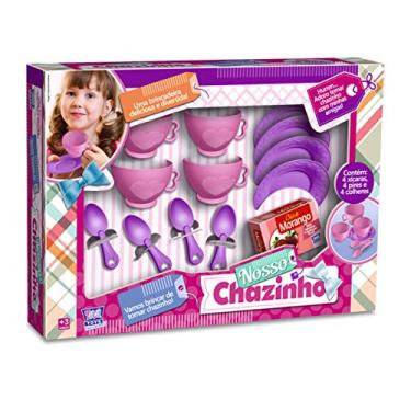 Imagem de Nosso Chazinho, Zucatoys, Rosa/Lilás