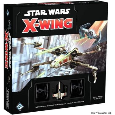 Imagem de Set De Base Star Wars X-Wing 2ª Edição Com 70 Cartas - Fantasy Flight