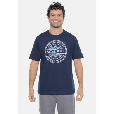 Imagem de Camiseta Fatal Estampada Marinho Navy Hipnose
