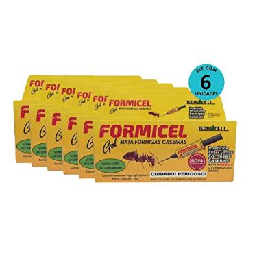 Imagem de Kit Bisnaga Formicel Tecnocell 10g C/ 6 unidades