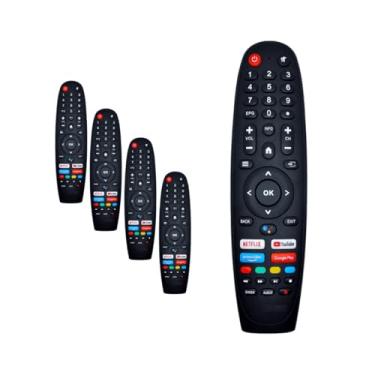 Imagem de Kit 5 Controle Remoto Para TV Multilaser Smart 4K Tl042 Tl045 Tl046