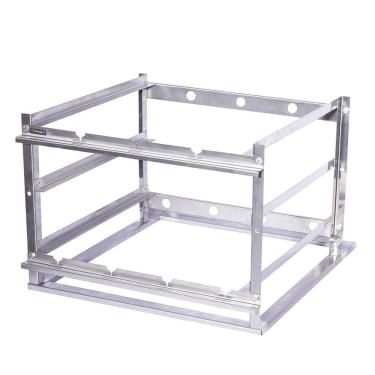 Imagem de Suporte para Churrasco Fast Gourmet Standard de 4 Espetos e Grelha SAS04