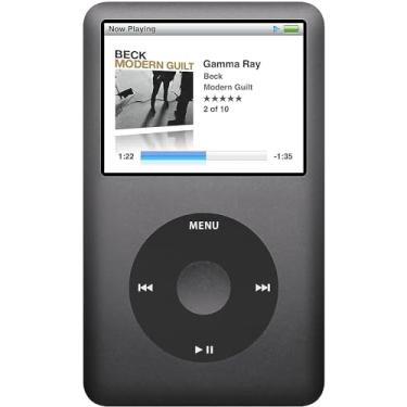 Imagem de SAJPO Original Appleipod compatível com MP3 MP4 Player Apple iPod 120GB Black Classic 7ª geração