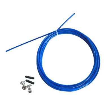 Imagem de Cabo de A?o Revestido por Pol?mero para Reposi??o de Corda de Pular Speed Rope Odin Fit (Azul)