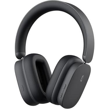 Imagem de Fone De Ouvido sem fio Headphone Baseus_Bowie H1 ANC | com Cancelamento de Ruído | Bluetooth 5.2 | 70 Horas (Preto)