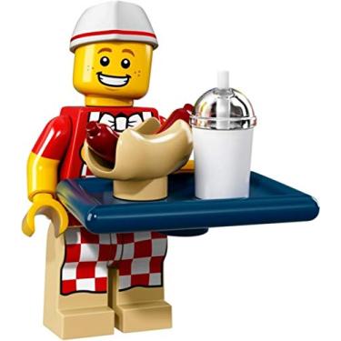 Imagem de Lego Minifigures Series 17 - #6 HOT DOG MAN Minifigure - (Bagged) 71018