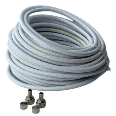 Imagem de Kit Cabo Coaxial 15 Mts Rg59 P/antena E Conectores - Century