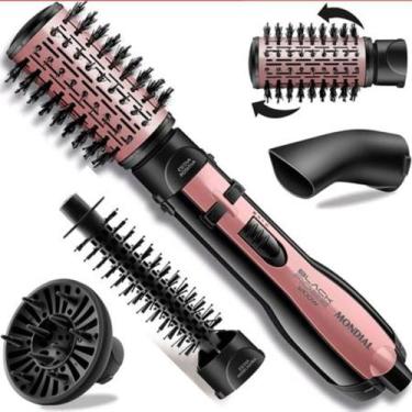 Imagem de Escova Rotativa Mondial ER-10 1200W - Revestimento Cerâmico, 110V