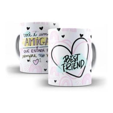 Imagem de Caneca Porcelana Você É Uma Amiga Estará Sempre No Meu Coração - Villa