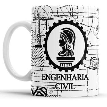 Imagem de Caneca Engenharia Civil - Elicomics
