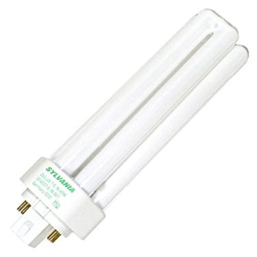 Imagem de Lâmpada fluorescente compacta de tubo triplo Sylvania 20887 CF42DT/E/IN/827/ECO de 42 watts 2700K de 4 pinos