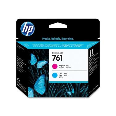 Imagem de Cabeça de Impressão HP 761 MAGENTA/CIANO PLUK CH646A