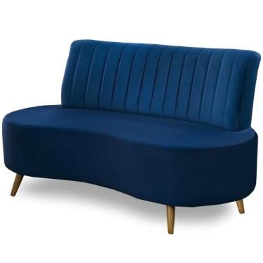 Imagem de Sofá Qatar 160cm - Azul Petróleo - Konfort