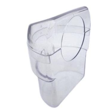Imagem de Comedouro Meia Lua tipo Italiano Cristal - Animalplast - 60ml