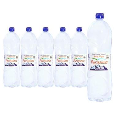 Imagem de Água mineral Puríssima 1,5 fardo com 6 und s/gás - SERRA NEGRA PURISSI