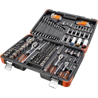 Imagem de Jogo Oficina Master 1/4" - 3/8" - 1/2" 178 Peças Gedore Solid Robust -