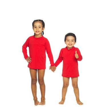 Imagem de Blusa Uv Use.D Térmica Infantil Feminino Masculino Camisa Esportiva, V