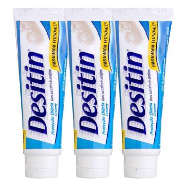 Imagem de Kit com 3 Cremes Preventivo de Assaduras Desitin Creamy 113g