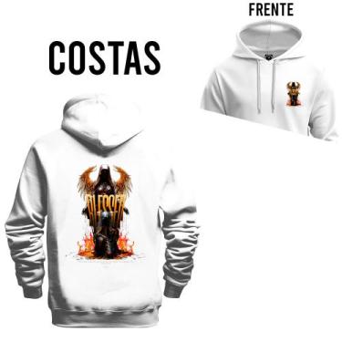 Imagem de Moletom Blessed Algodão Canguru Agasalho Varias Cores - Nexstar, Branc