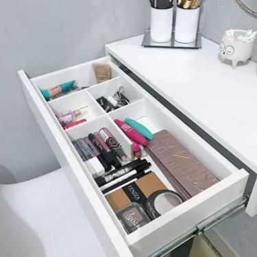 Imagem de Penteadeira Suspensa Porta Maquiagem 60 cm - kaza das prateleiras