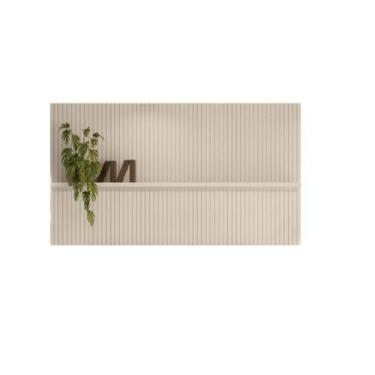 Imagem de Home Panorama para TV de até 55 polegadas - Calacata/Off White - Madet