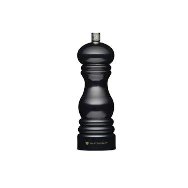 Imagem de Moinho de pimenta ou moedor de sal MasterClass com tampa intercambiável, plástico, preto,