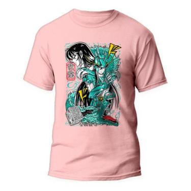Imagem de Camiseta Shiryu De Dragão V03 Cdz Os Cavaleiros Do Zodíaco - Kamisetas