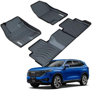 Imagem de Tapete automotivo bandeja de borracha para GWM Haval Conjunto 3 peças Ekap