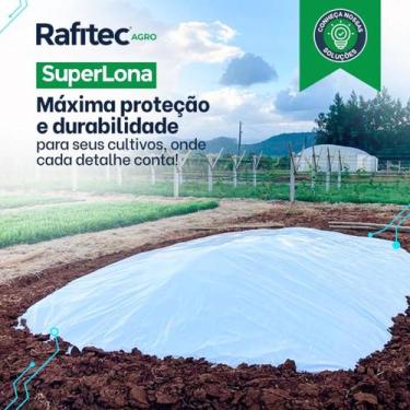Imagem de SUPER LONA DUPLA FACE PRETA E BRANCO AGROPLAS 8 X 100 150-MICRA - 94kg