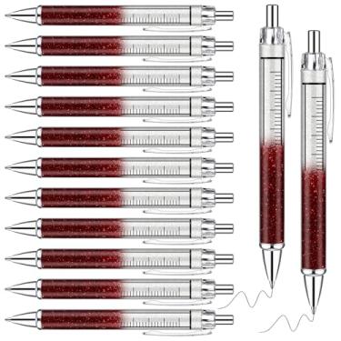 Imagem de Motipuns 24 canetas de seringa, presentes de agradecimento a granel, enfermeiras, médicos, novidades, esferográficas, sangramento, escola, enfermagem, presentes de formatura para enfermeiras