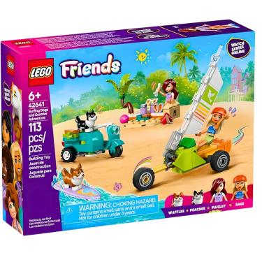 Imagem de Lego Friends Cães Surfistas e Aventura de Scooter 42641