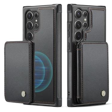 Imagem de HJZSZX Para Samsung A25 Magnético Dois em Um Couro Carteira Capa Flip Capa (Para Samsung A25/preto)