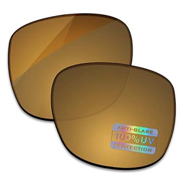 Imagem de Bowyer Lentes de reposição polarizadas para óculos de sol Ray-Ban Justin RB4165 54 mm, Bronze Mirorr, 54 Millimeters