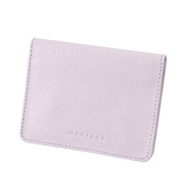 Imagem de Carteira Feminina de Couro Mariart 649, Lavanda