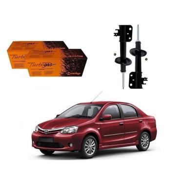 Imagem de Par amortecedor dianteiro cofap original toyota etios sedan 1.5 2012 A 2016