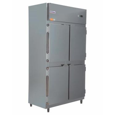 Imagem de Minicâmara/Refrigerador Comercial 700 Litros RF-064E Frilux - 4 Portas Cegas e Revestimento em Inox 220V