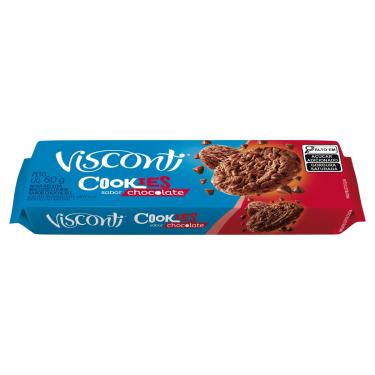 Imagem de Biscoito Cookie Chocolate Visconti 60g
