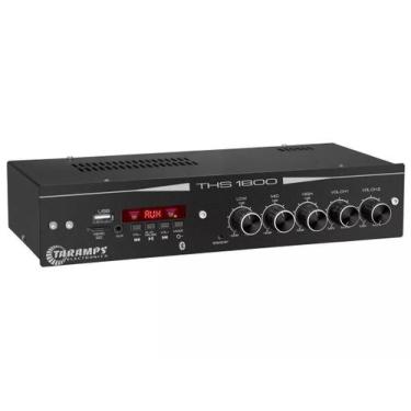Imagem de Amplificador Receiver Residencial Taramps Ths 1800 80W Rms