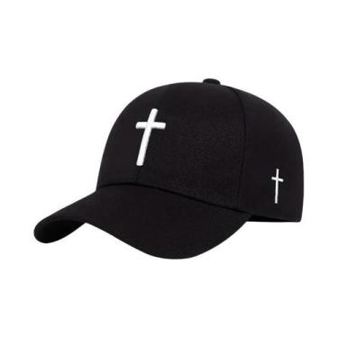 Imagem de Boné Snapback Bordado - Ajustável, Unissex, Proteção Solar (Primavera/